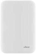 Внешний аккумулятор uBear Flow Magnetic Power bank 10000mAh, PD20W, белый (PB11WH10000-PDM)