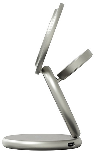 Зарядная станция Magssory Signature Disc Pro 3 в 1 для Apple Qi2
