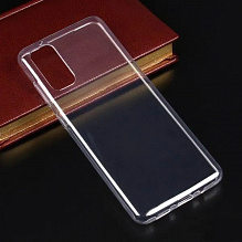 Чехол силиконовый для Samsung Galaxy S20 (Прозрачный)