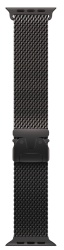 Ремешок для Apple Watch 49mm Milanese Loop M, черный (MXKG3)