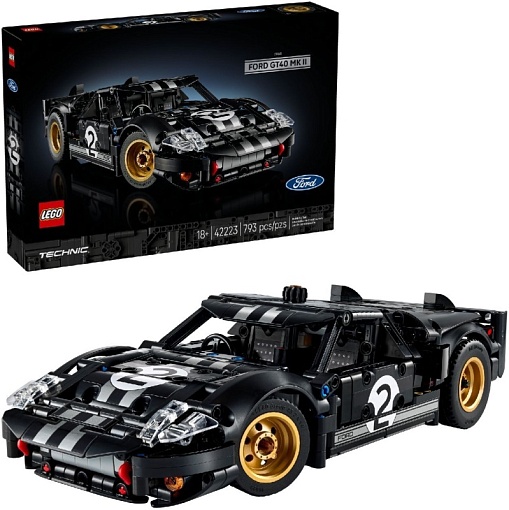 Конструктор LEGO Technic 42223 1966 FORD GT40 MKII