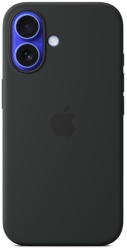 Чехол Apple для iPhone 16 Silicone Case с MagSafe, Black (MYY13)