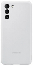 Чехол Samsung Silicone Cover для Galaxy S21 (EF-PG991TJEGRU) серый