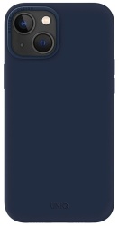 Чехол Uniq Lino для iPhone 14 Plus, синий IP6.7M(2022)-LINOBLU