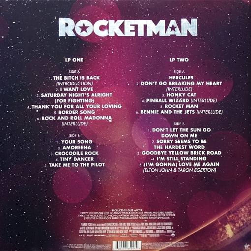 Виниловая пластинка OST - Rocketman (Elton John) 0602577659249