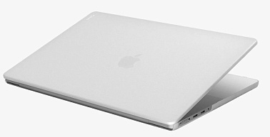 Чехол Uniq Husk Pro Claro для MacBook Pro 14 (2021/22/23), белый MP14(2021)-CLAROMCLR