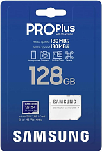 Samsung PRO Plus microSDXC 128Gb UHS-I U3, class10 (MB-MD128SA/KR)