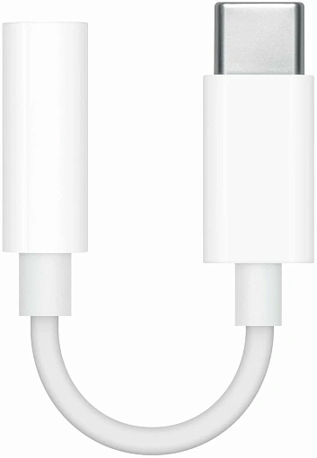 Переходник Apple Jack 3.5 (f)-USB Type-C (m) (MW2Q3)