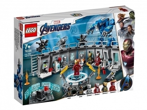 Конструктор LEGO Marvel Super Heroes 76125 Avengers Лаборатория Железного человека