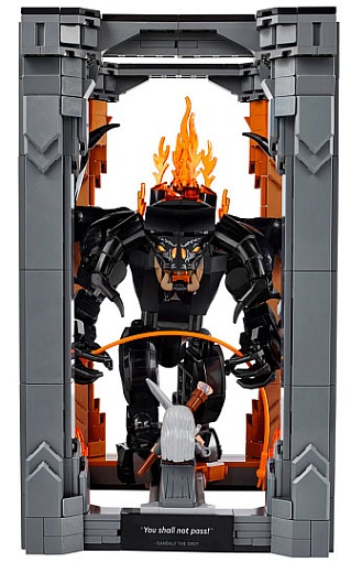 Конструктор LEGO Icons 10367 Книжный уголок: Властелин колец. Балрог