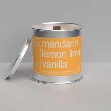 Интерьерные ароматические свечи Do not disturb, Mandarin lemon lime vanilla