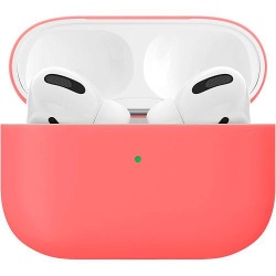 Силиконовый чехол "vlp" для Apple AirPods 3, коралловый