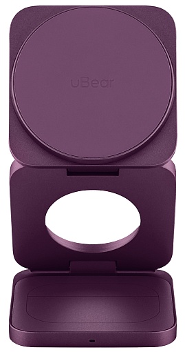 Беспроводное зарядное устройство uBear Balance Slim, MagSafe, Qi2.2