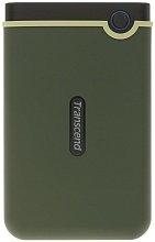 Внешний жесткий диск HDD Transcend StoreJet 25M3S 2 ТБ, зеленый (TS2TSJ25M3G)