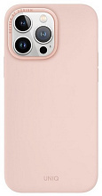 Чехол Uniq Lino Hue с MagSafe для iPhone 15 Pro Max, розовый (IP6.7P(2023)-LINOHMPNK)