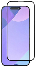Защитное стекло VLP M-Glass 2.5D для iPhone 15 Pro Max с черной рамкой, матовое (1067002)