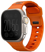 Uniq STRIDE FKM Rubber для Apple Watch 49/46/45/44мм, Volt Orange (49MM-STRIVORG)