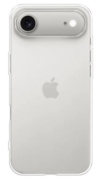 Силиконовый чехол для iPhone Air, прозрачный