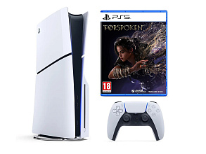 Игровая приставка Sony PlayStation 5 Slim + игра Forspoken