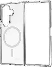 Чехол uBear Real Mag Case с MagSafe для Samsung Galaxy Z Fold 7, прозрачный (CS519TT80RL-SZ25M)