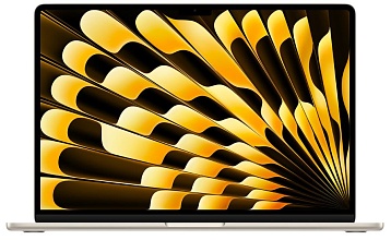 Apple MacBook Air 15 (M5, 10C CPU/10C GPU, 2026), 32 ГБ, 1ТБ SSD, Starlight (Z1LT000R)