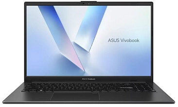 Asus VivoBook Go 15 E1504TA-BQ249 (Intel N-Series N150, Intel UHD Graphics) 8ГБ, 256ГБ SSD, noOS, черный (90NB1542-M00СС0)