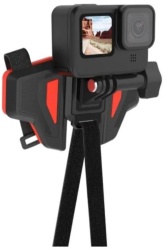 Крепление на шлем Telesin Helmet Chin Mount, серый