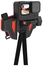 Крепление на шлем Telesin Helmet Chin Mount, серый
