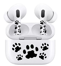 Набор наклеек VLP для наушников и зарядного кейса AirPods Pro/Pro2, paws (1141084)