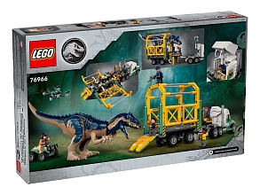 Конструктор LEGO Jurassic World 76966 Миссии динозавров: Транспортный грузовик Аллозавра