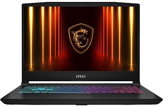 MSI Katana 15 HX B14WFK-618XRU 15.6" (Intel Core i7 14650HX, NVIDIA GeForce RTX 5060) 16ГБ, 1ТБ SSD, noOS, черный (9S7-1587C1-617)