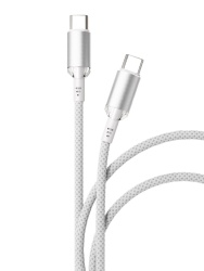 Кабель VLP Diamond USB Type-C - USB Type-C, 1.2м, белый