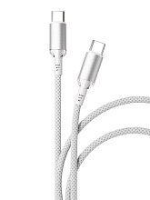 Кабель VLP Diamond USB Type-C - USB Type-C, 1.2м, белый