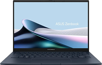Asus Zenbook 14 OLED UX3405MA-QD992 14" (Intel Core Ultra 9 185H, Intel Arc) 16ГБ, 512ГБ SSD, noOS, синий (90NB11R1-M01SU0)