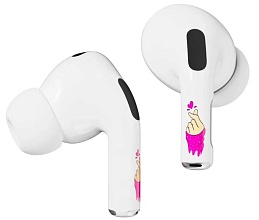 Наклейки VLP Easy Art для AirPods Pro/Pro2, pink heart sign