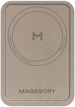 Кардхолдер Magssory Duo с подставкой и магнитами, с Magsafe, латте (Latte)