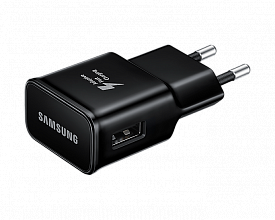 Samsung Сетевое зарядное устройство EP-TA20EBENGRU (без кабеля), черный