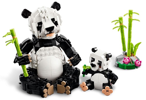 Конструктор LEGO Creator 31165 Дикие животные: семья панд