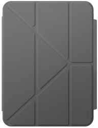 Чехол Uniq Camden Click для iPad Air 13" 2024 (M2), 2025 (M3), серый PDA13(2024)-CAMRGRY