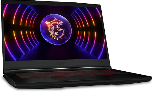 Ноутбук MSI Thin GF63 12UC-2209NL 15.6" (Intel Core i5 12450H, NVIDIA GeForce RTX 3050) 16ГБ, 512ГБ, Windows 11 Home