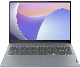 Lenovo IdeaPad Slim 3 15AMN8 15.6" (AMD Ryzen 5 7520U, AMD Radeon 610M) 16ГБ, 512ГБ, noOS, серебристый (82XQ00JPRK)