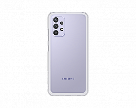 Чехол-накладка Samsung EF-QA325PWEGRU для Galaxy A32, прозрачный