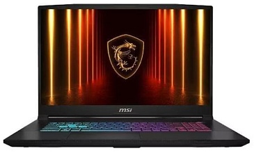 MSI Katana 17 HX B14WFK-275XRU (Intel Core i5-14450HX, NVIDIA GeForce RTX 5060) 32ГБ, 1ТБ SSD, noOS, черный (9S7-17L791-275)