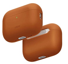 Uniq Lino Liquid silicone для AirPods Pro 3, Sunset Orange (AIRPODSPRO3-LINOSUNORG)