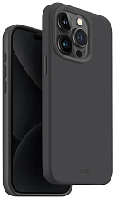 Чехол Uniq Lino Hue c MagSafe для iPhone 15 Pro, серый (IP6.1P(2023)-LINOHMGRY)