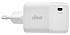 Cетевое зарядное устройство uBear Bridge USB-C, 30 Вт, GaN + Super Fast Charging