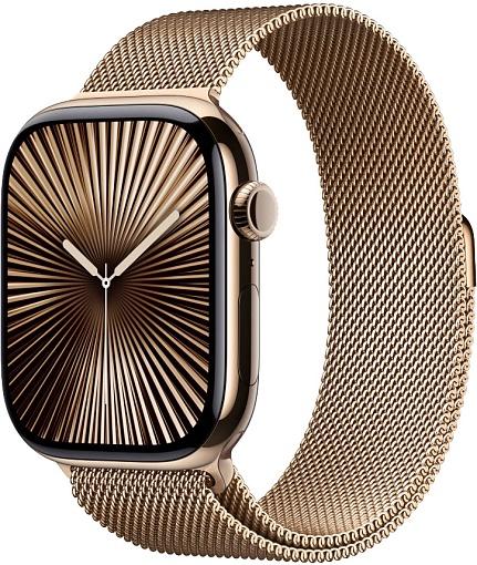 Ремешок Apple Watch 42mm Gold Milanese Loop
