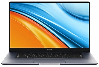 Ноутбук HONOR Magicbook 15 R7 5700U/16/512Gb DOS Space Gray (5301AFVL), серый космос
