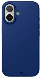 Силиконовый чехол VLP Aster Case с MagSafe для iPhone 16, ультрамарин (1057105)