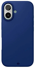 Силиконовый чехол VLP Aster Case с MagSafe для iPhone 16, ультрамарин (1057105)